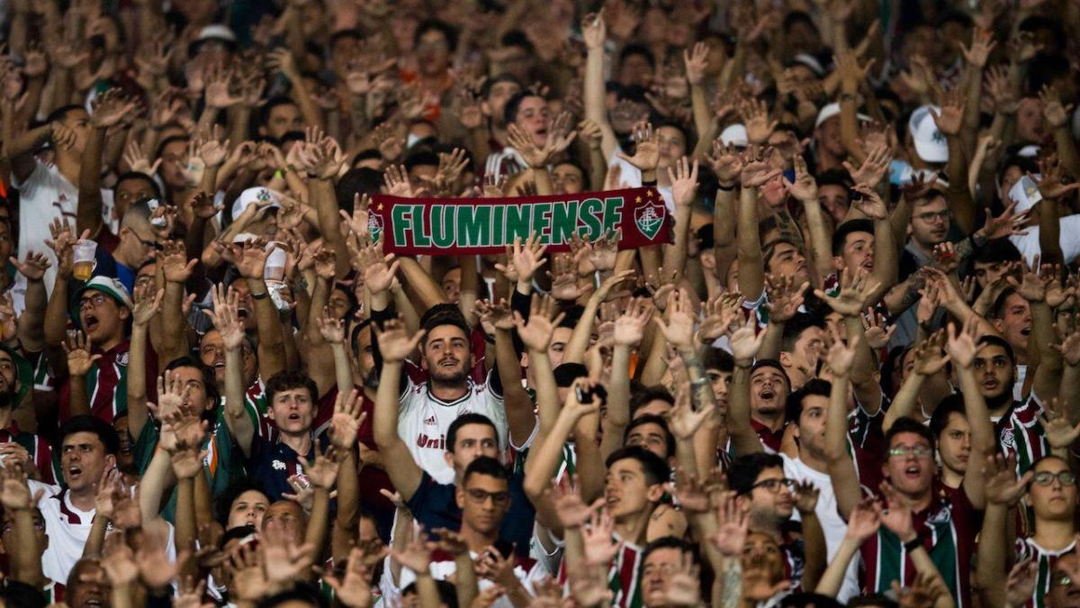 Fluminense football fans